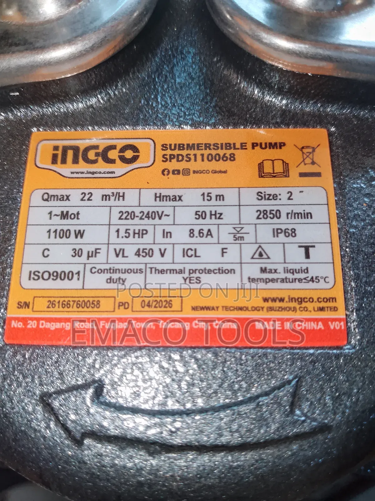Submersible Pump