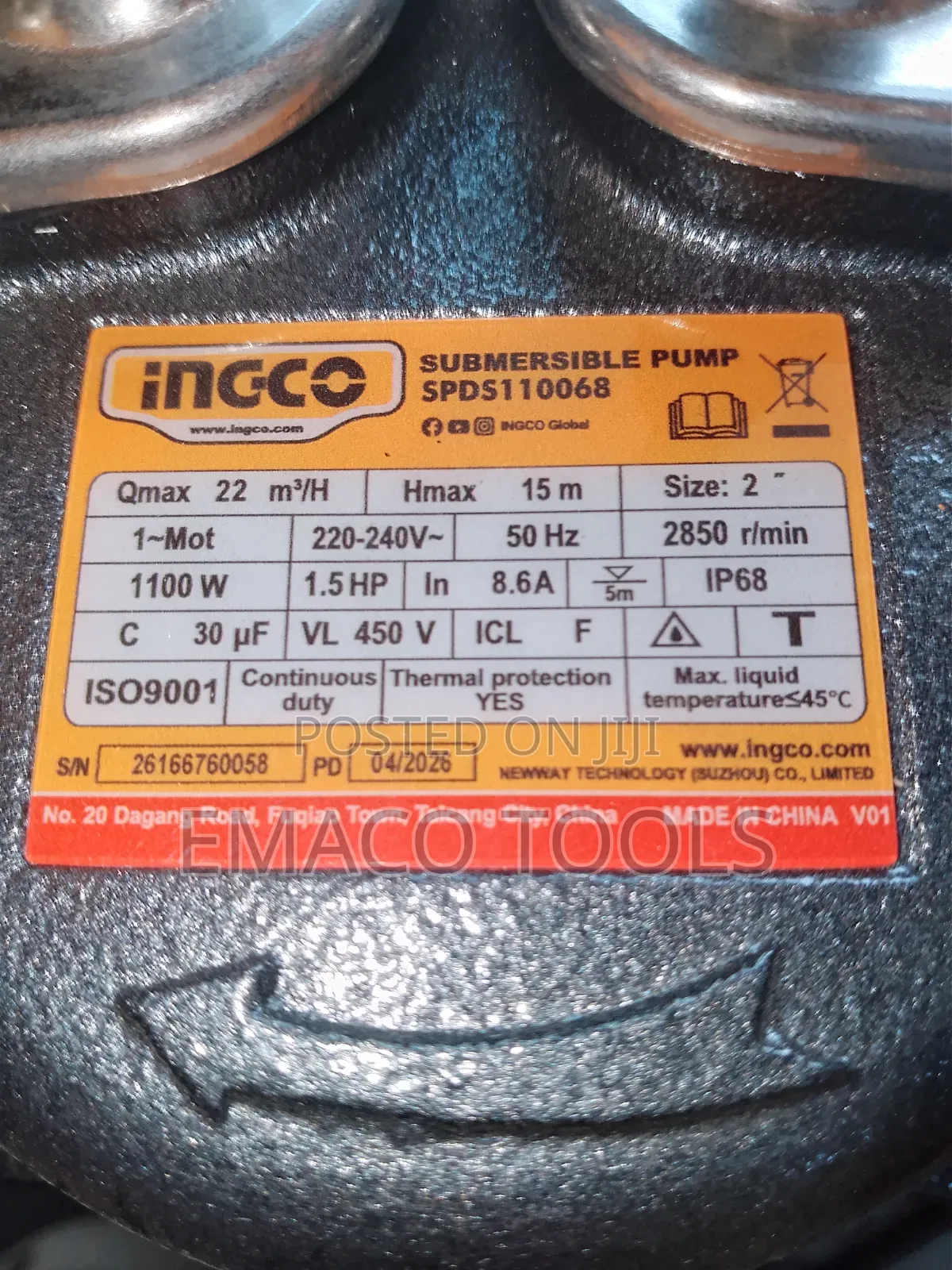 Submersible Pump