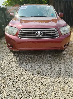 Toyota Highlander Sport 2008 Burgundy