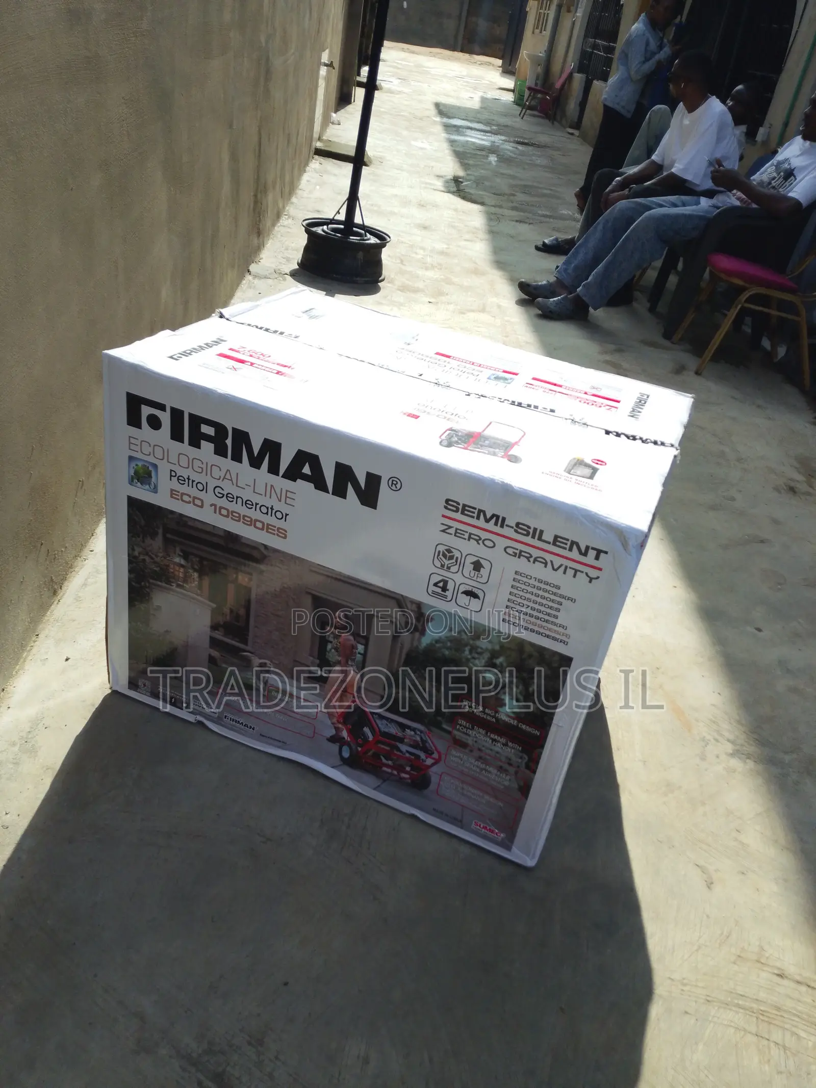 7.6kVA Petrol Generator With Wheels and Handle