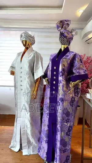 Bubu Gown Made With Brocade Material Are Available for Pre-Oder