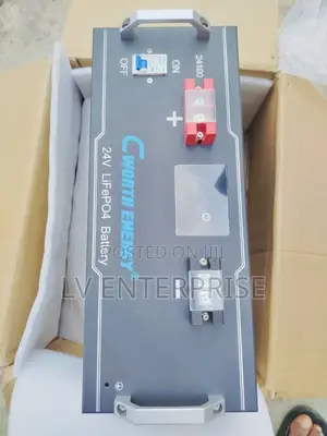 C Worth Lithium Battery 2.5KWH 24v