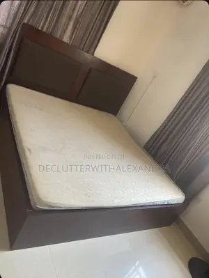 Item: 6by6 Bedframe and Mattress