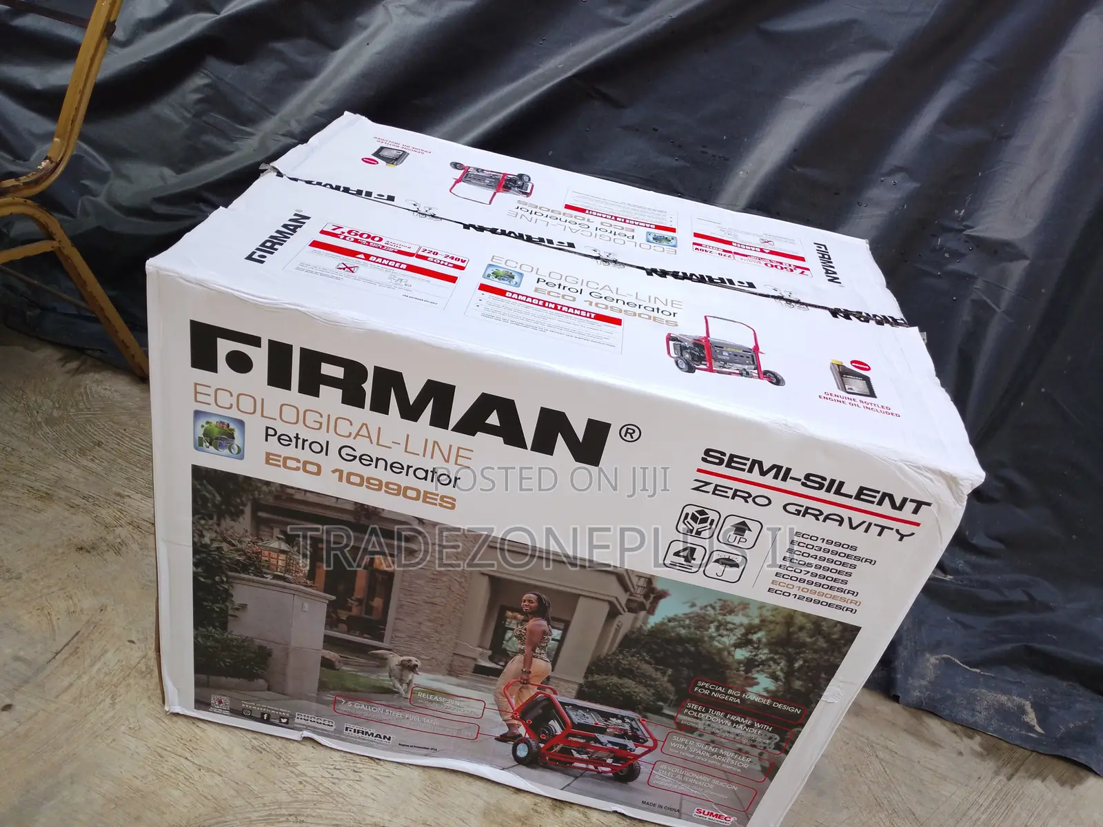 ECO10990ES Generator With Convenient Electric Start