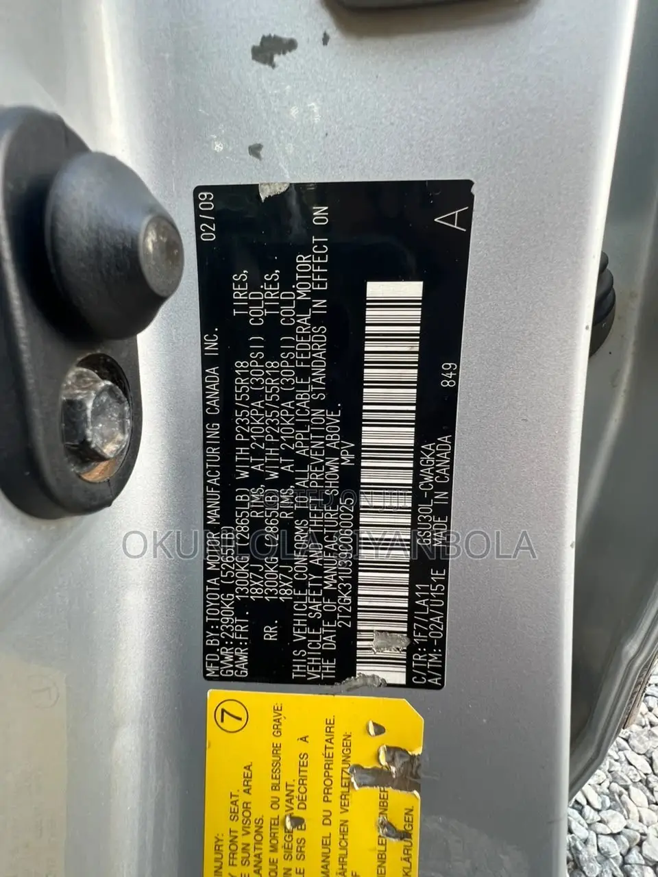 Lexus RX 2009 Silver