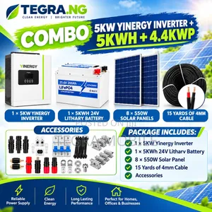 Combo 5kw Yinergy Inverter + 5kwh + 4.4kwp