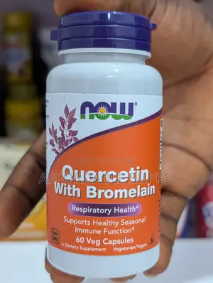 NOW Foods Quercetin With Bromelain – Veg Capsules
