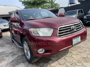Toyota Highlander Sport 2009 Red