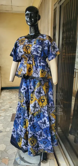 Adire Skirt and Top