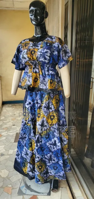 Adire Skirt and Top
