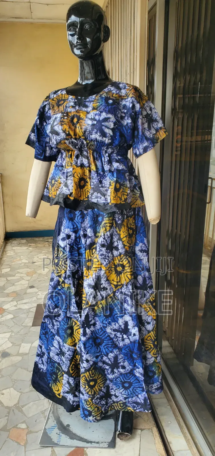 Adire Skirt and Top
