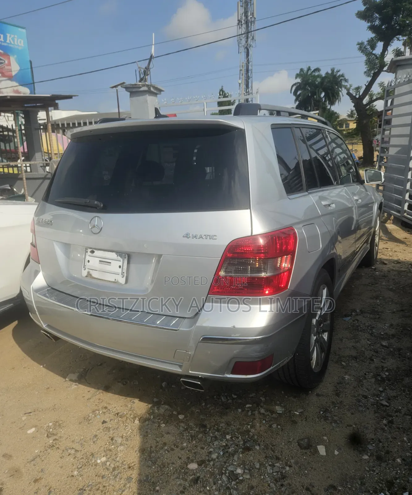 Mercedes-Benz GLK-Class 2012 Silver