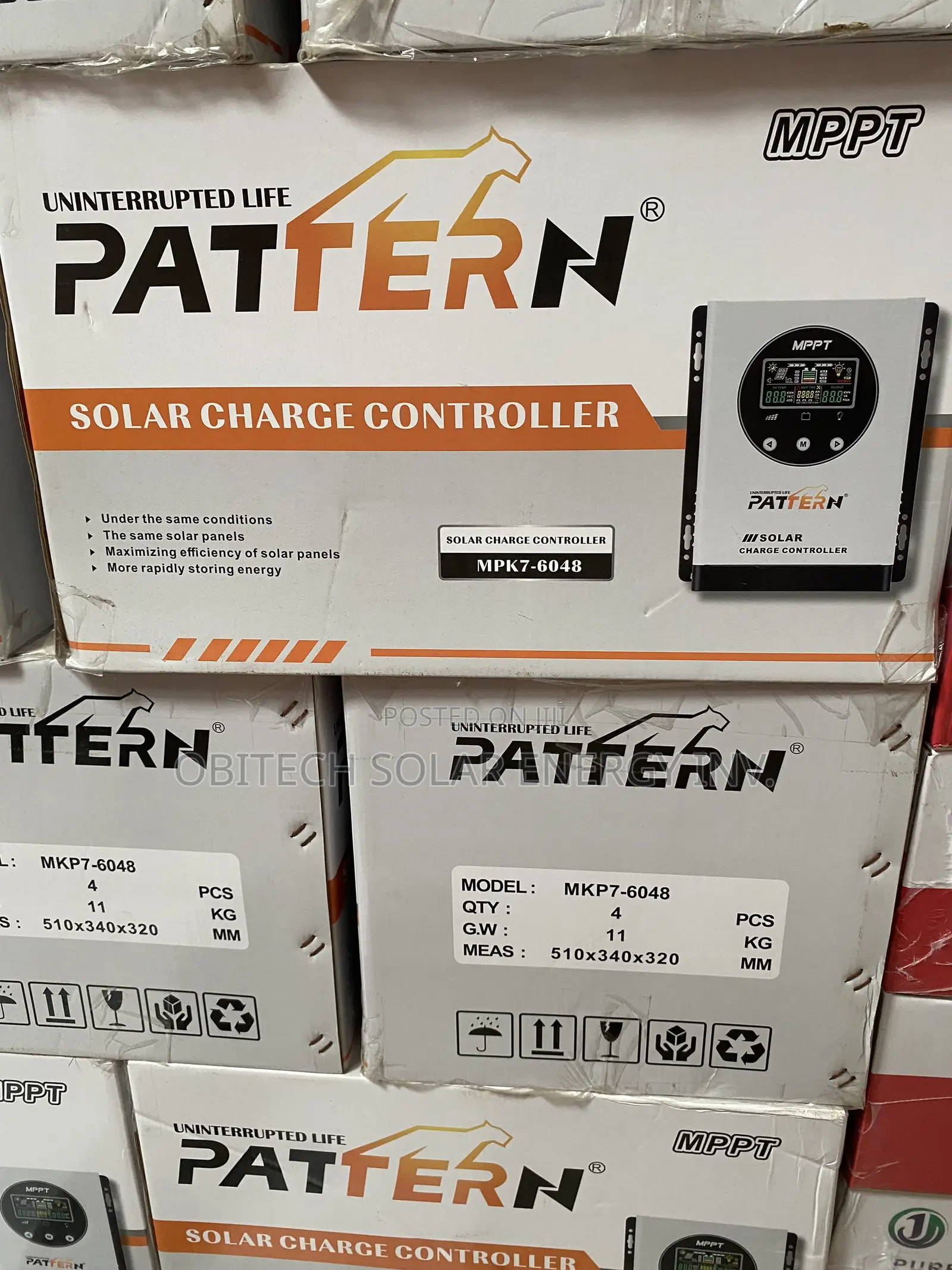 60A 48v MPPT Solar Charge Controller
