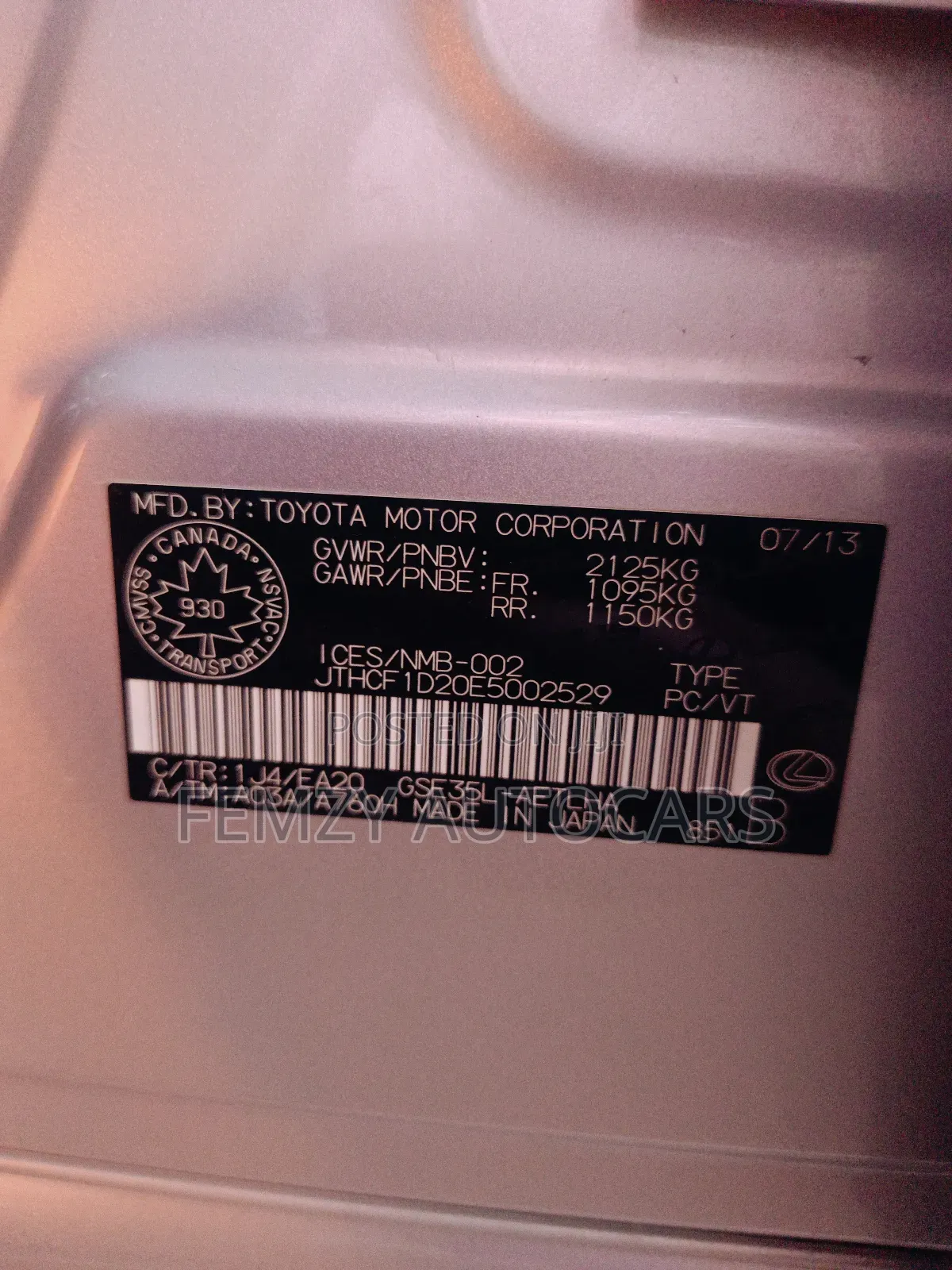 Lexus IS 2014 Silver
