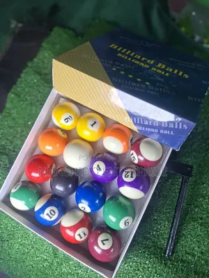 Billiard Balls Set (16-Piece Pool Ball Set).