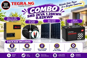 Combo SMS 2kva 1.28kwh 0.82kwp