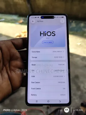 Tecno Camon 40 128 GB Gray