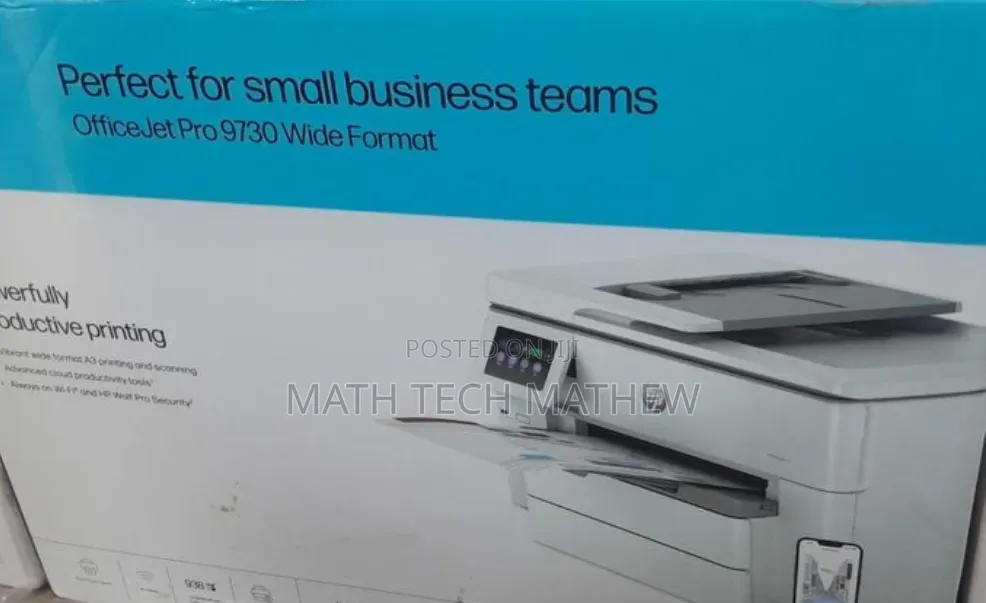 Officejet Pro 9730 Wide Format