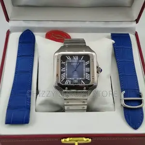 Cartier Quality Luxury Men Chain Strap Wristwatch