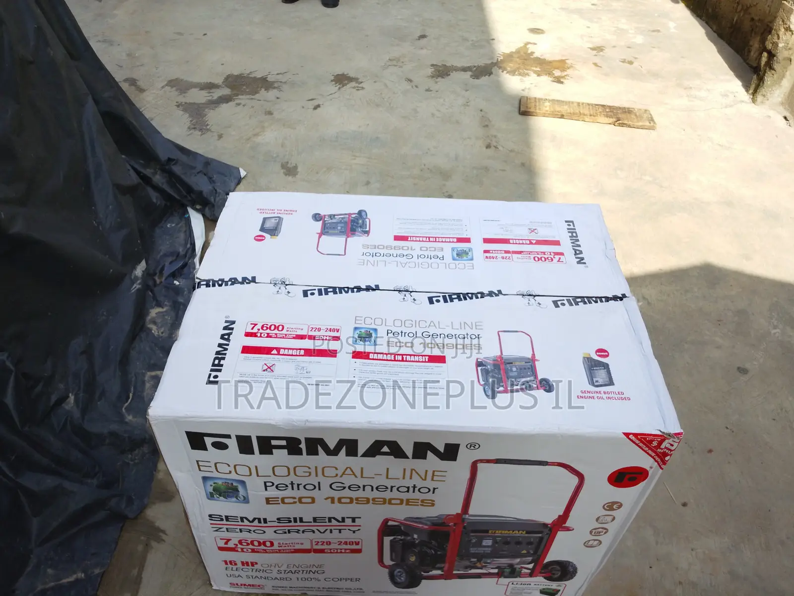 Firman Generator With 220–240V Output