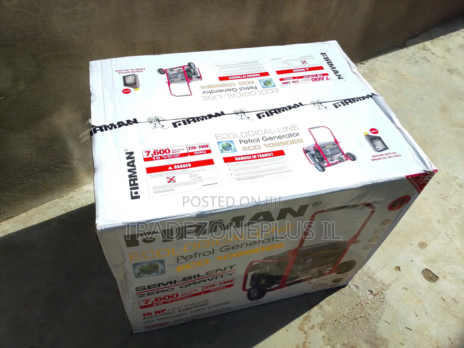 Semi-Silent 7.6kVA Power Generator