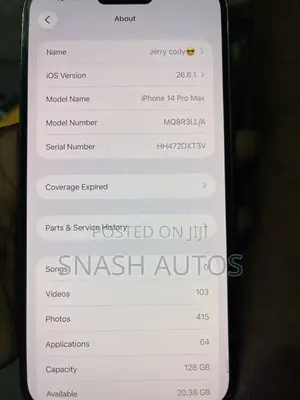 Apple iPhone 14 Pro Max 128 GB Gold