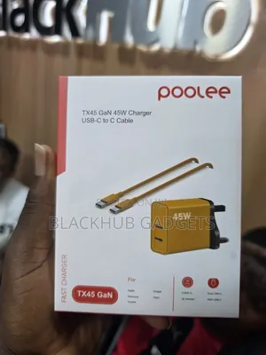 Poolee 45W Gan Charger Type C to C