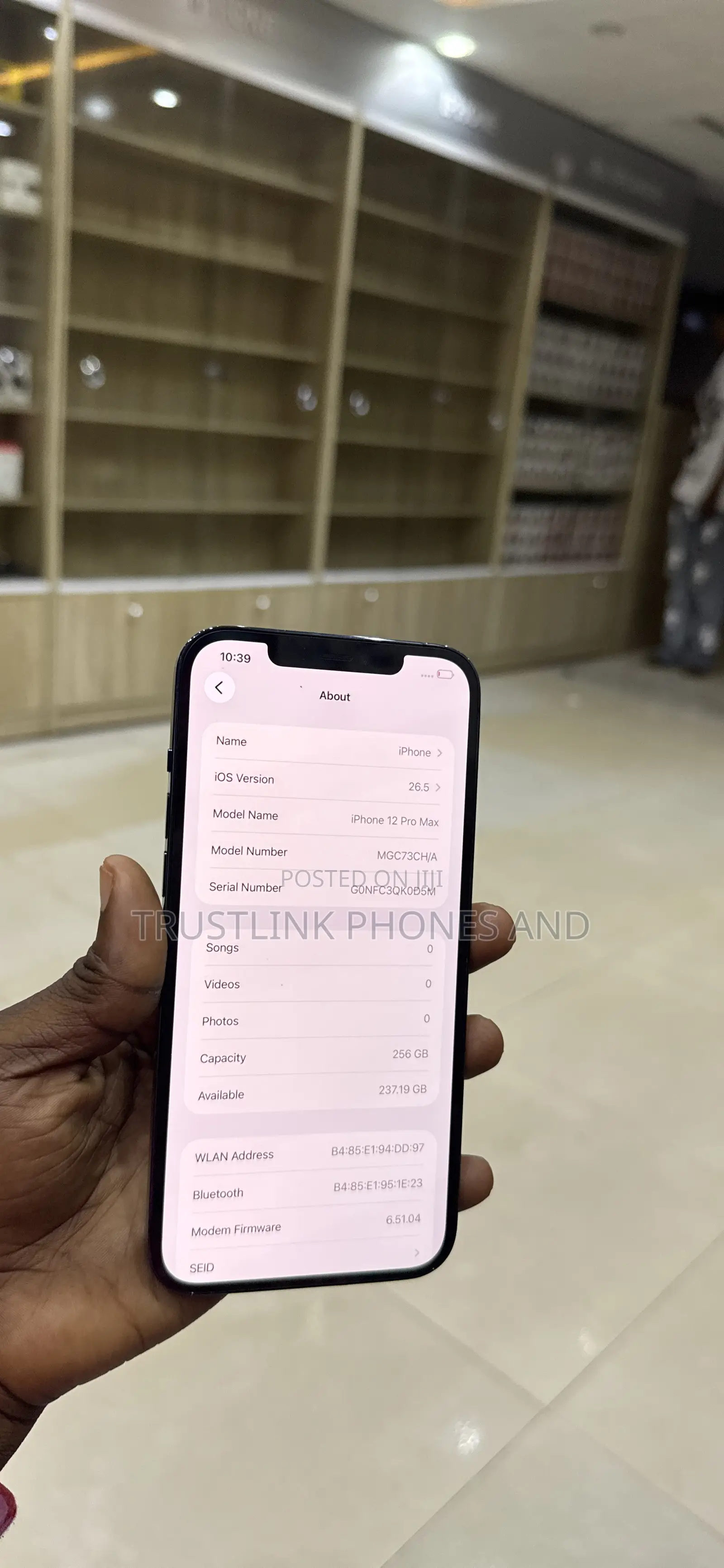 Apple iPhone 12 Pro Max 256 GB Blue