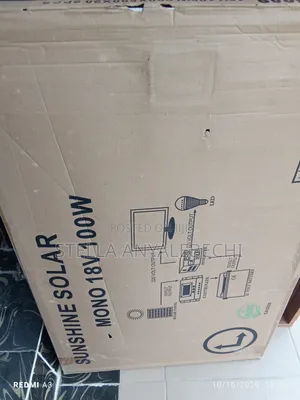 100w 18V Monocrystalline Solar Panel