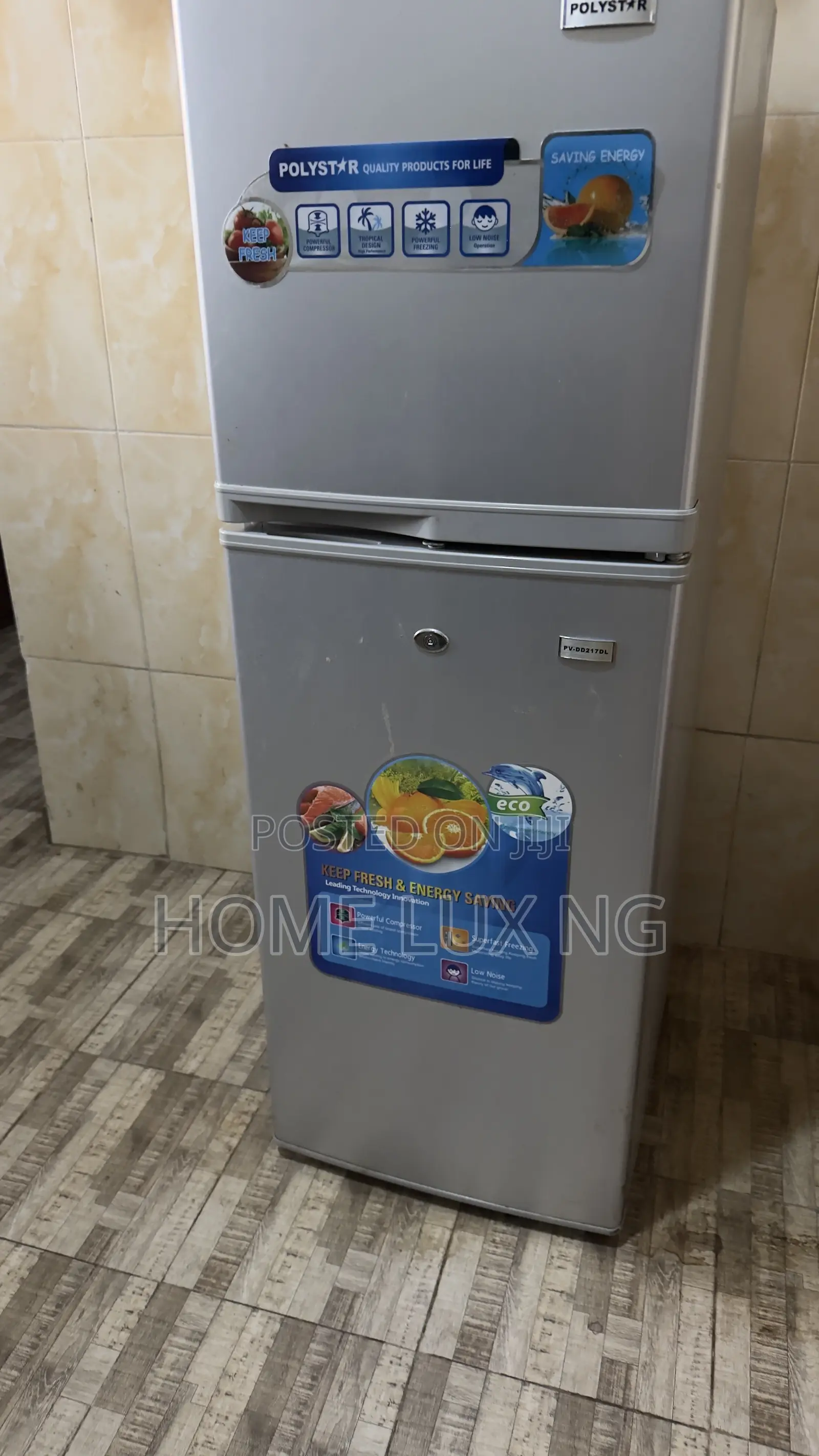 Polystar Double Door Refrigerator / Freezer