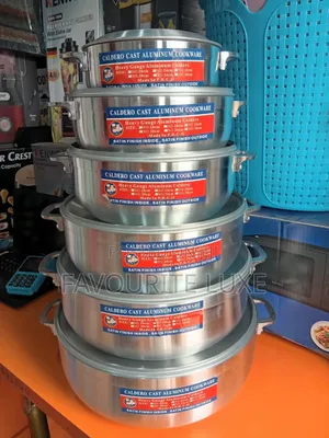 6pcs Aluminum Pot
