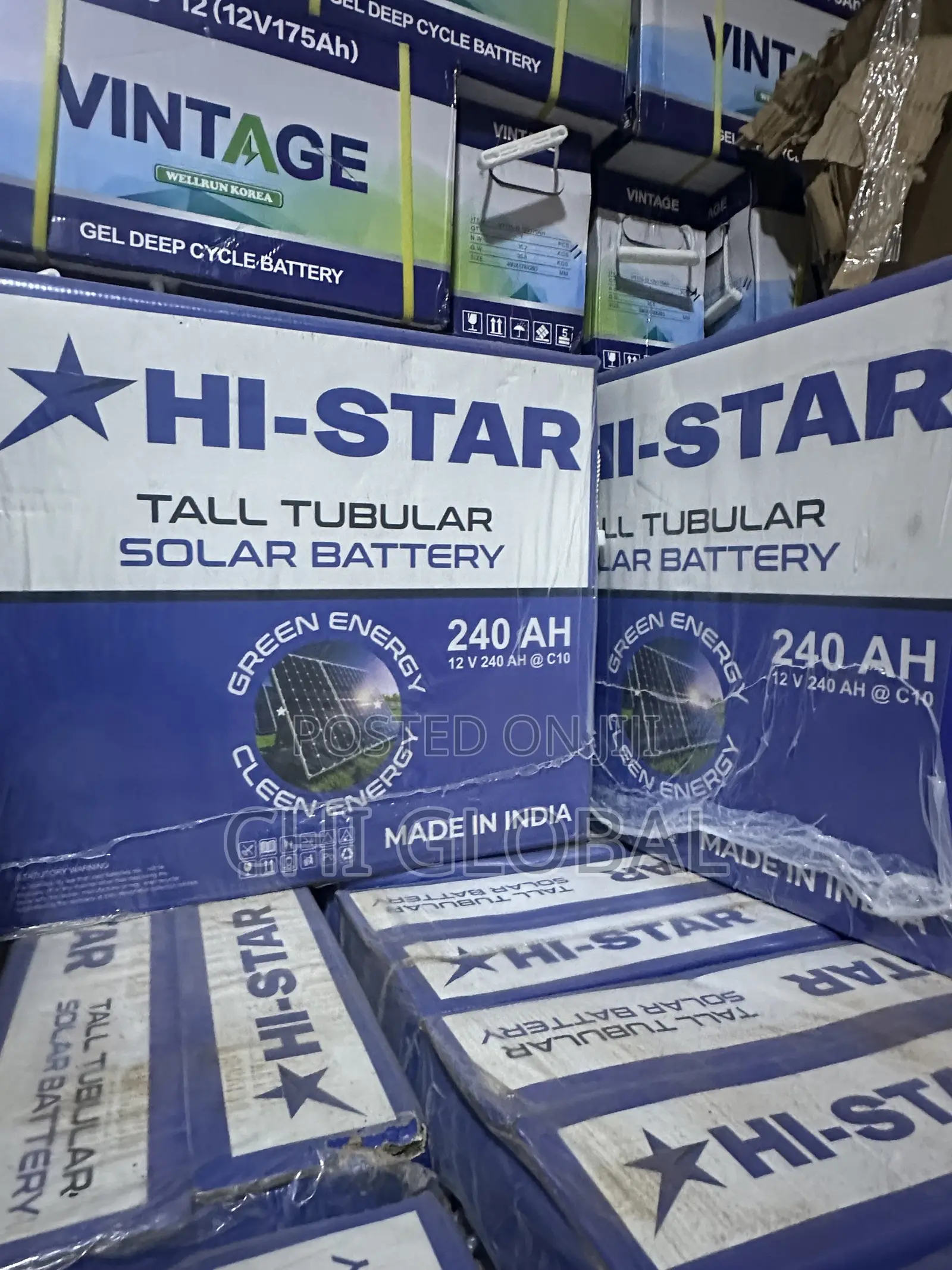 Hi Star 240ah 12v Tubular Battery