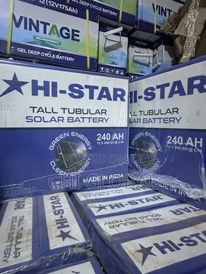 Hi Star 240ah 12v Tubular Battery