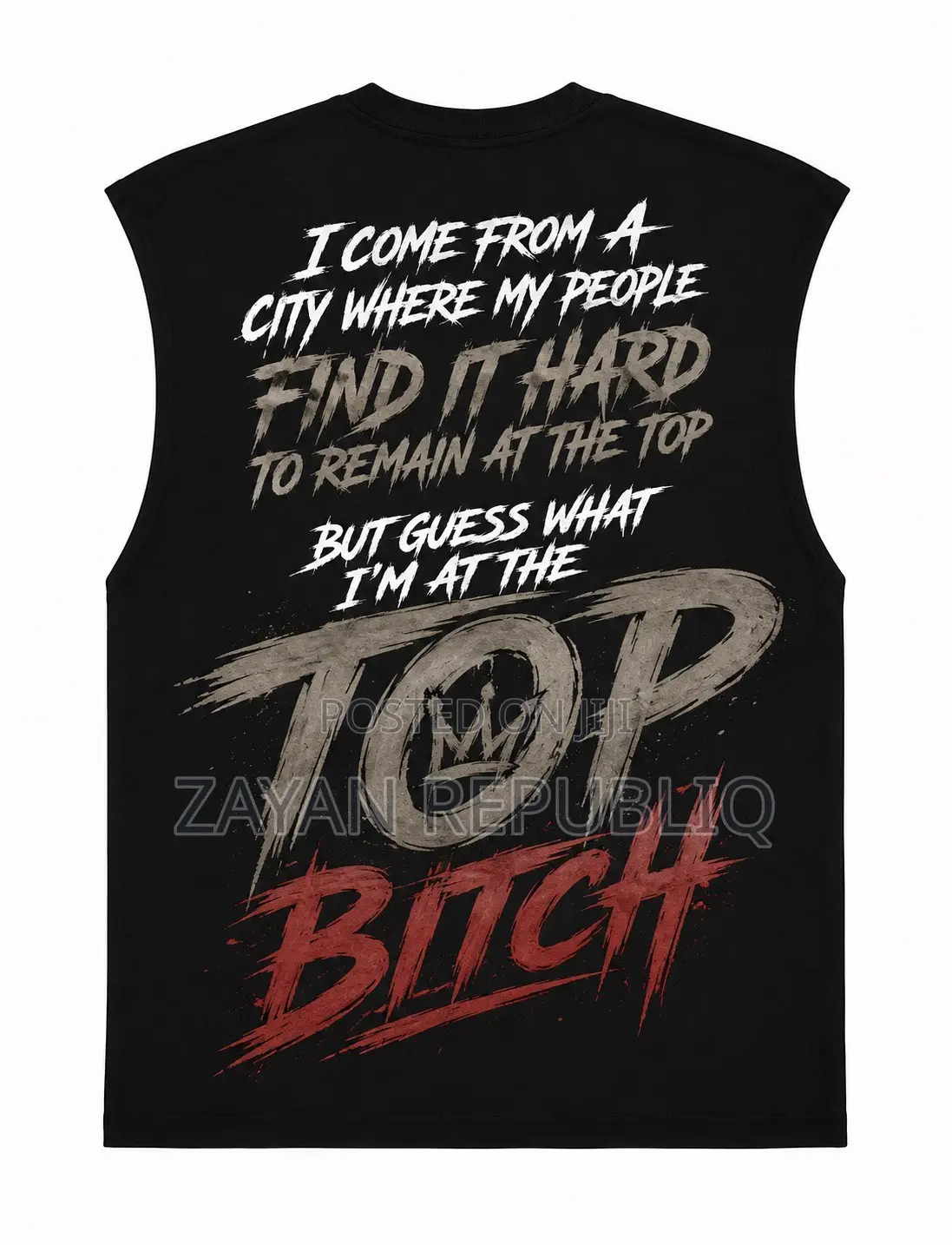 ZayanRepubliq Sleeveless Top
