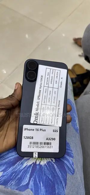 Apple iPhone 16 Plus 128 GB Black