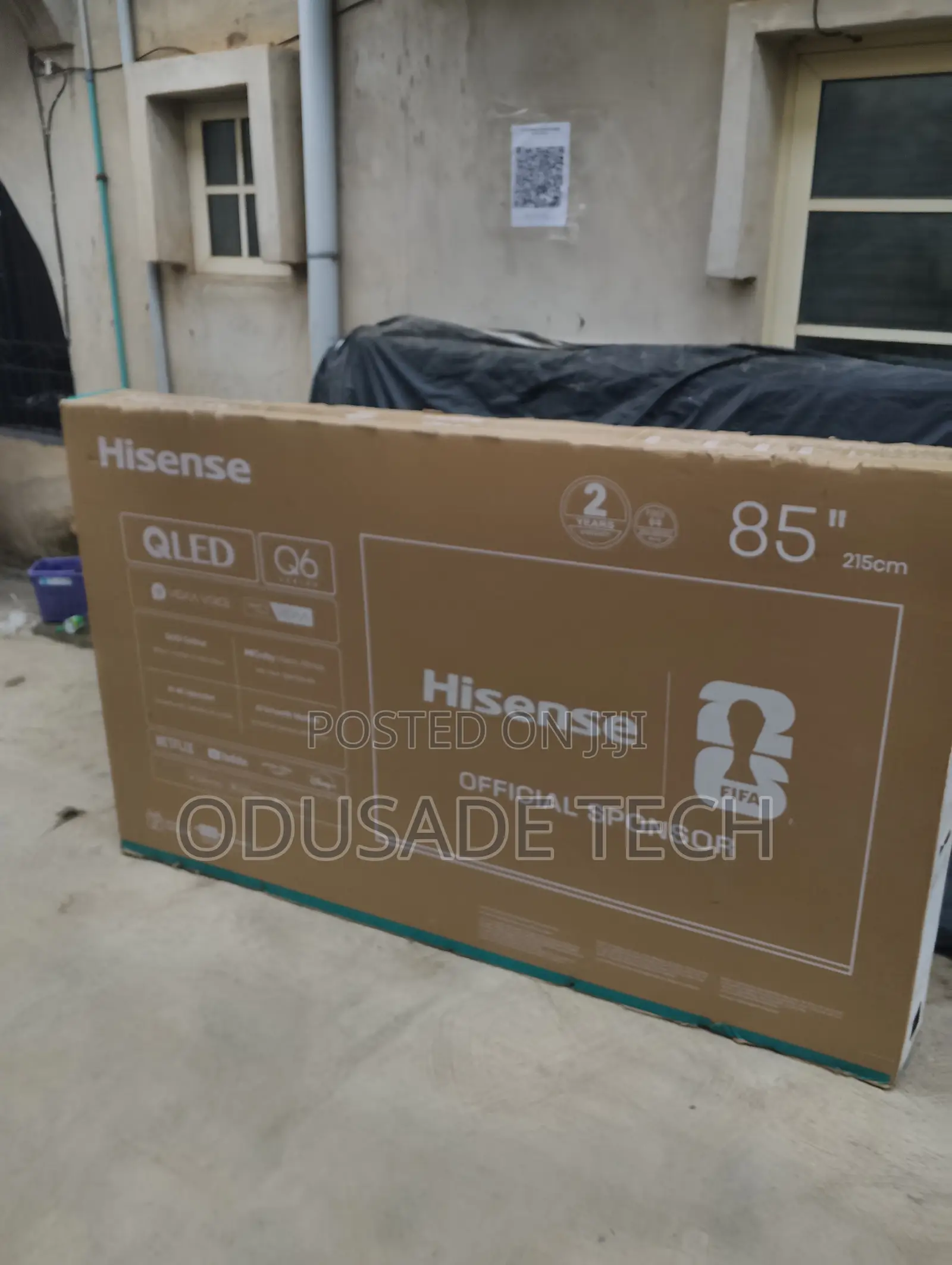 Hisense 85Q6Q Wide-Panel 4K Digital Television