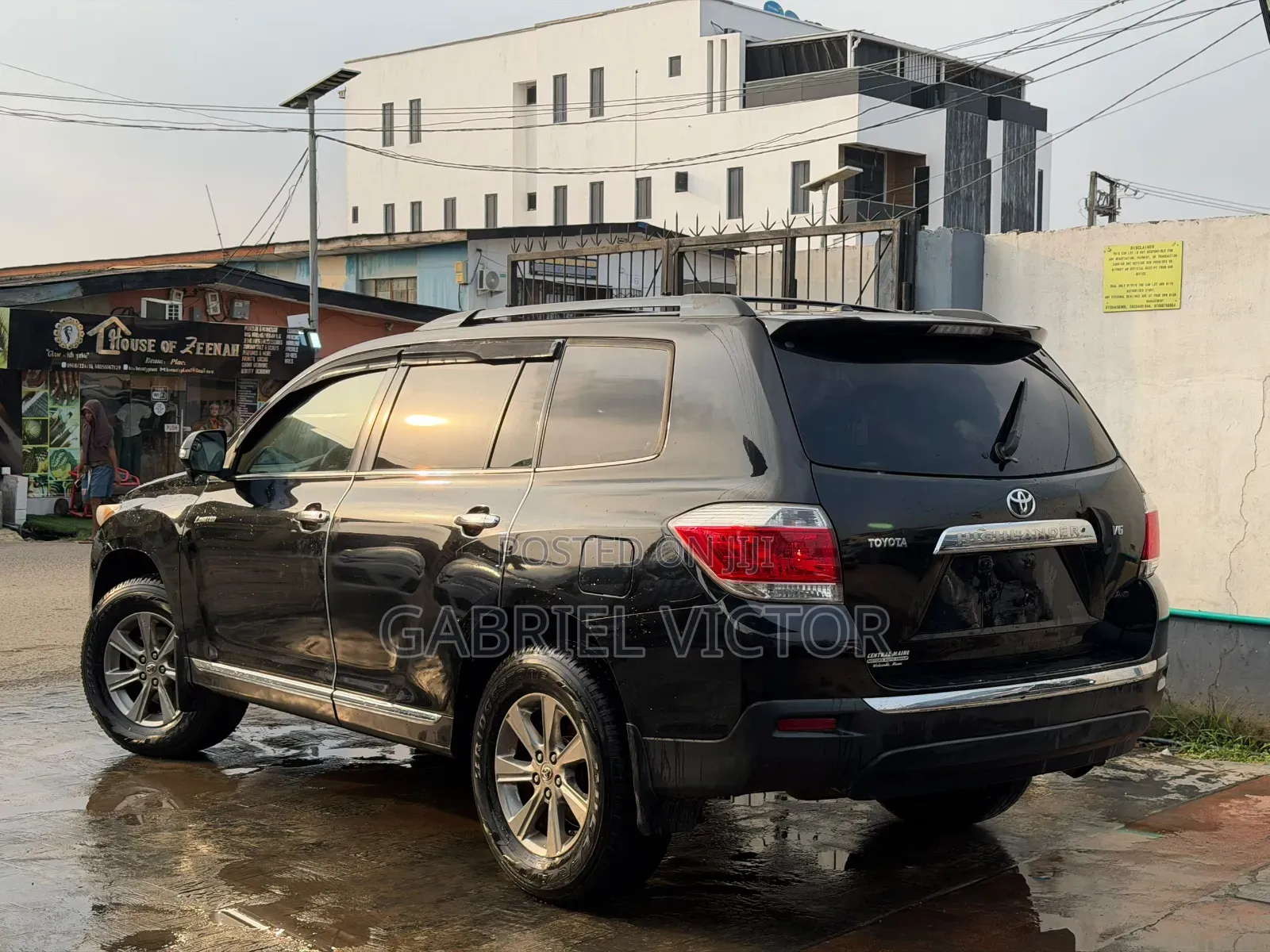 Toyota Highlander 2012 Black