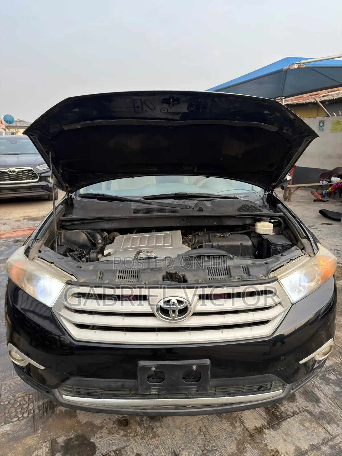 Toyota Highlander 2012 Black