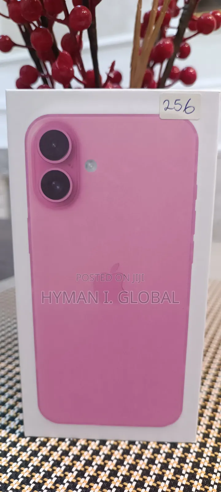 New Apple iPhone 16 Plus 256 GB Pink