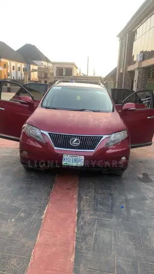 Lexus RX 2011 Red
