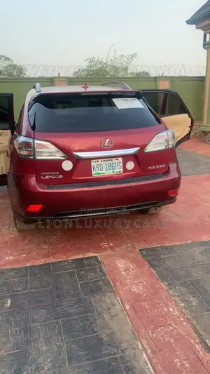 Lexus RX 2011 Red