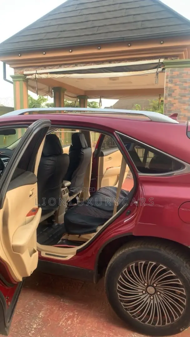 Lexus RX 2011 Red