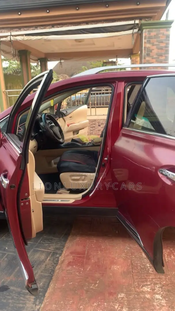 Lexus RX 2011 Red
