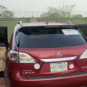 Lexus RX 2011 Red