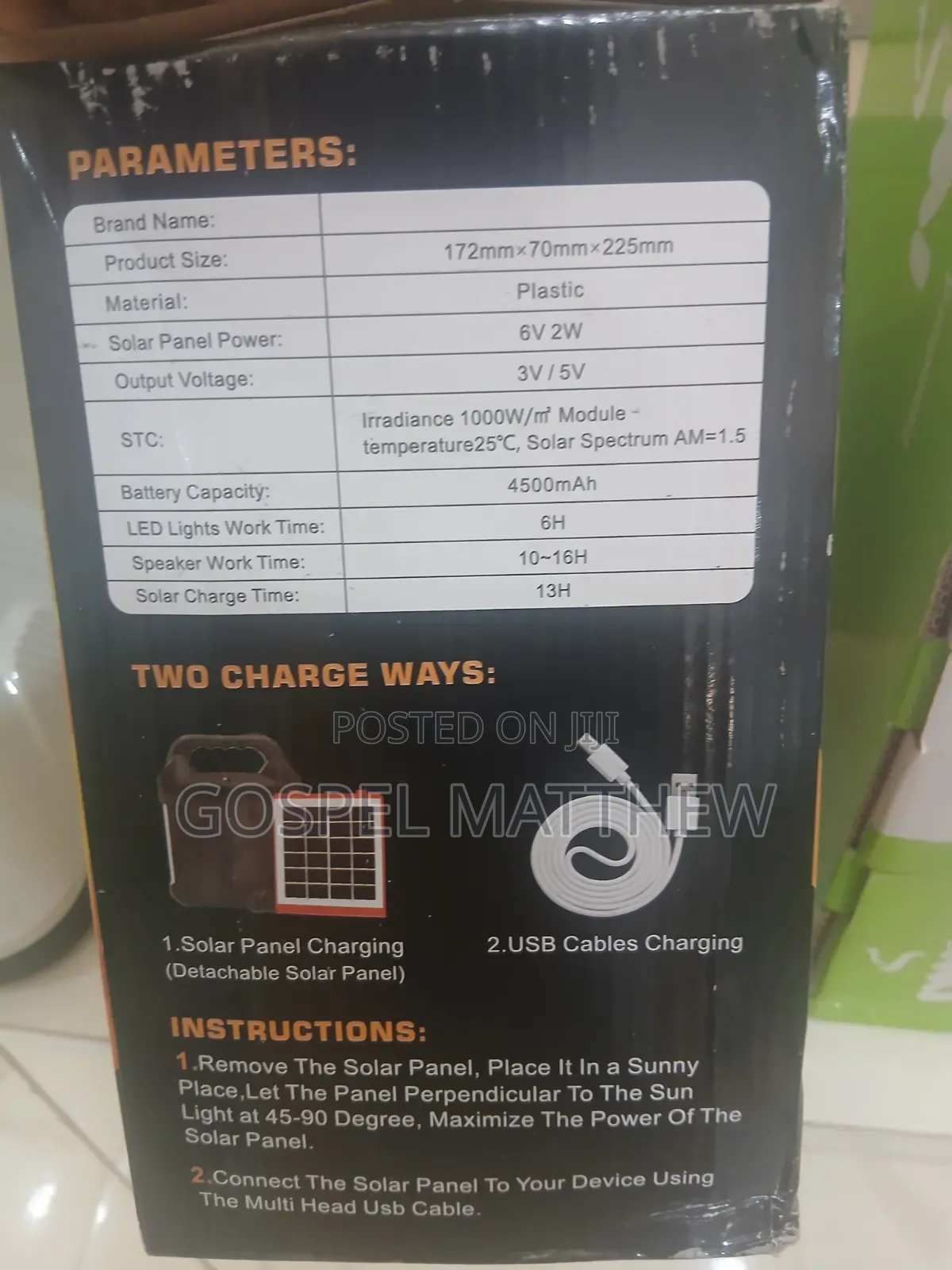 Solar Power Kit