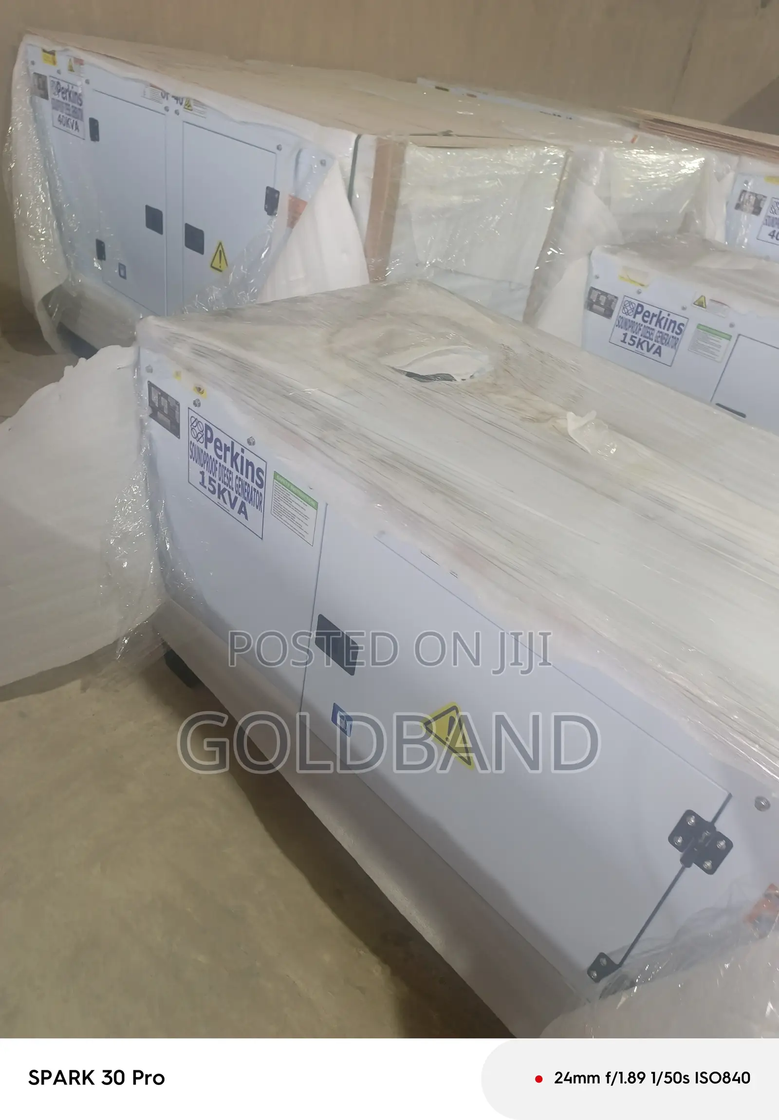 Perkins 15kVA Silent Generator for Sale