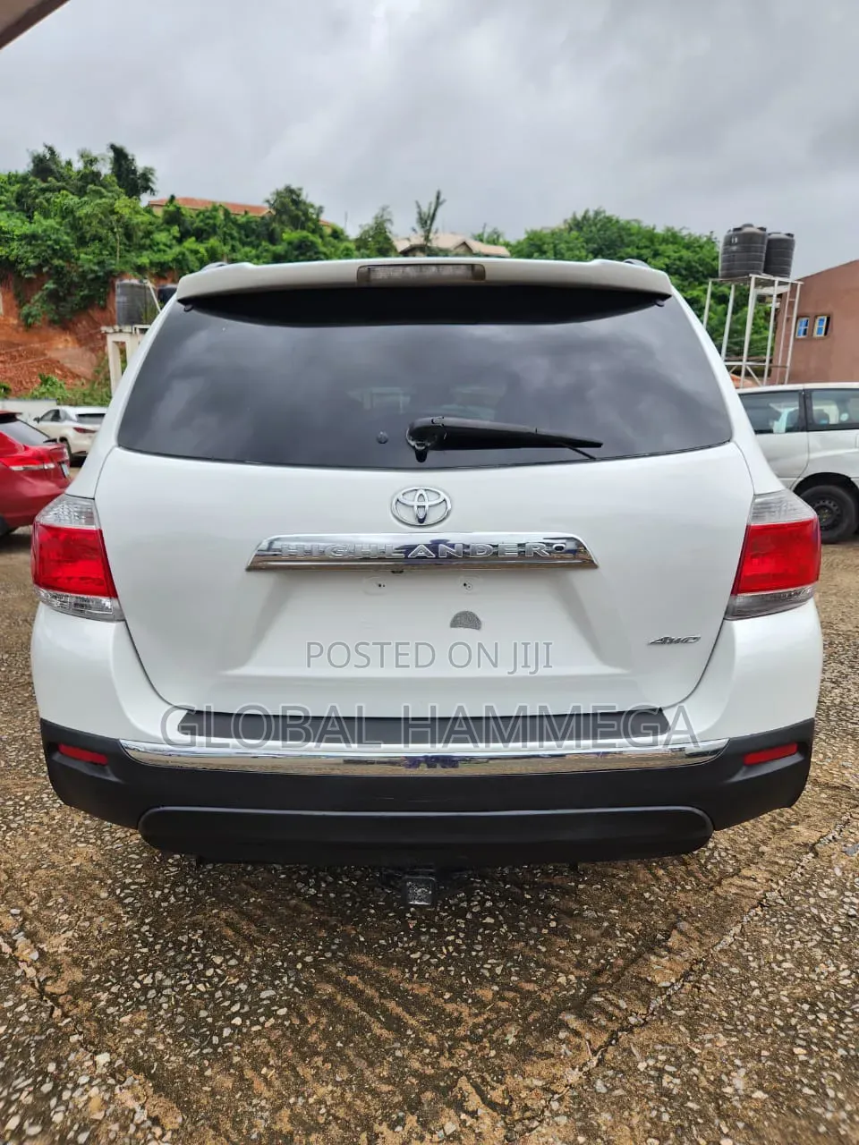 Toyota Highlander Limited 2012 White