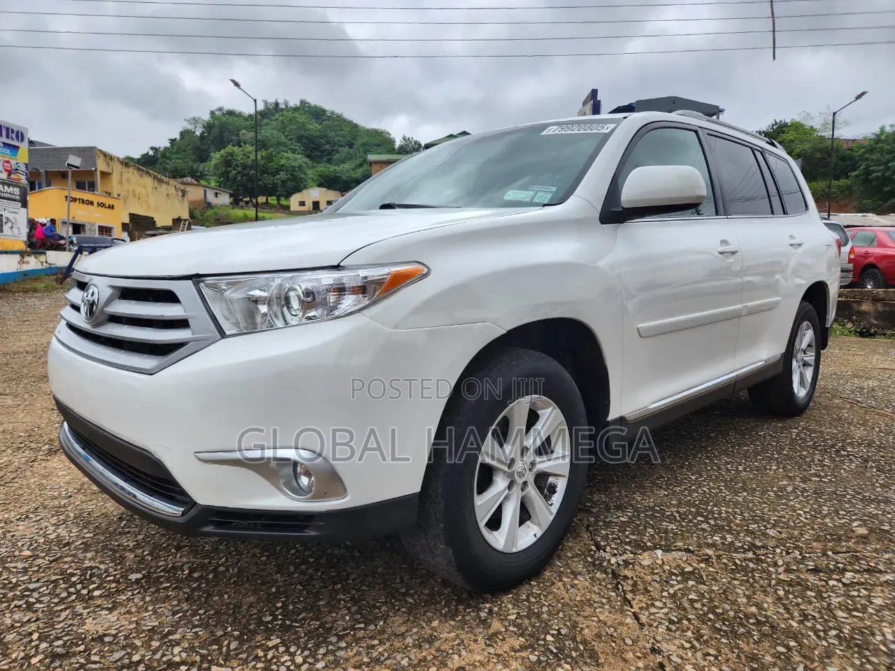 Toyota Highlander Limited 2012 White