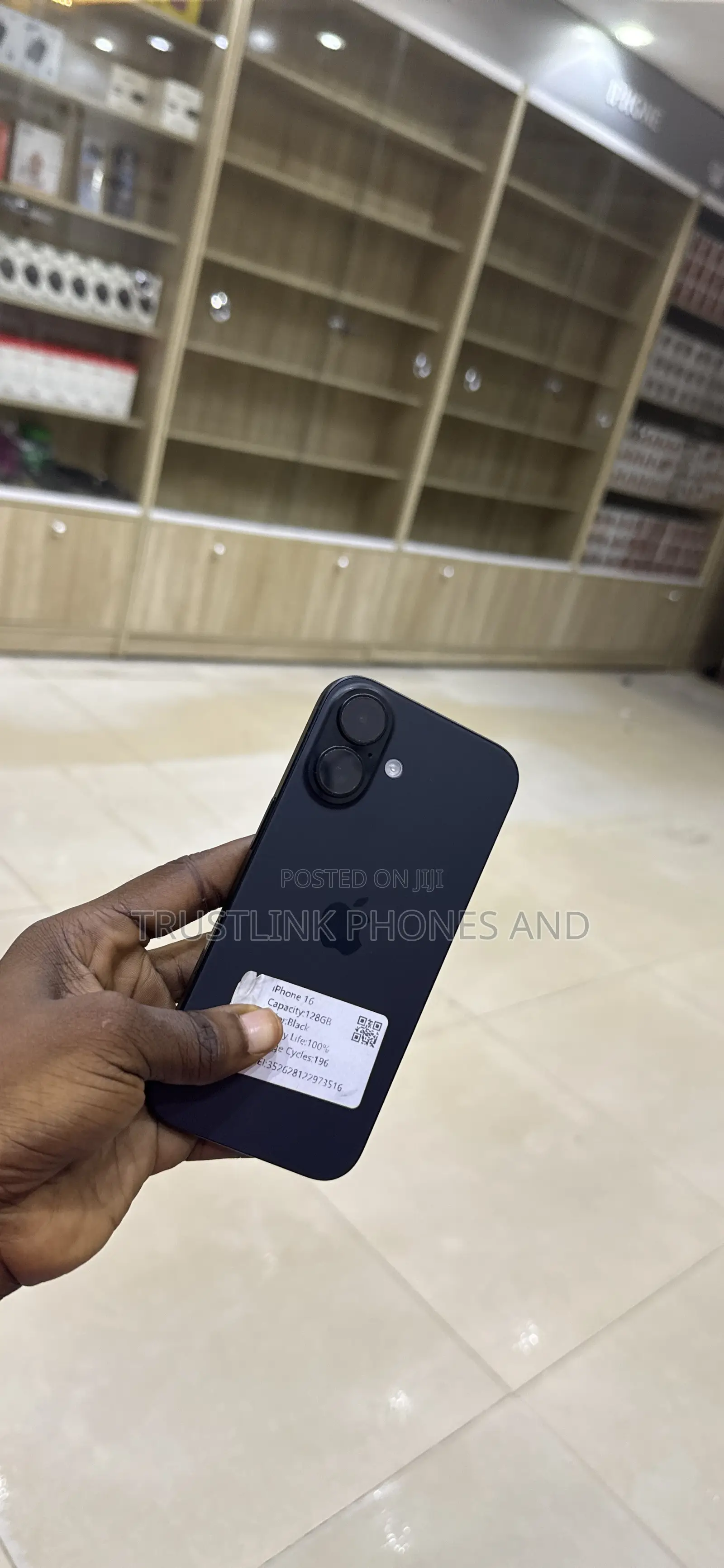 Apple iPhone 16 128 GB Black