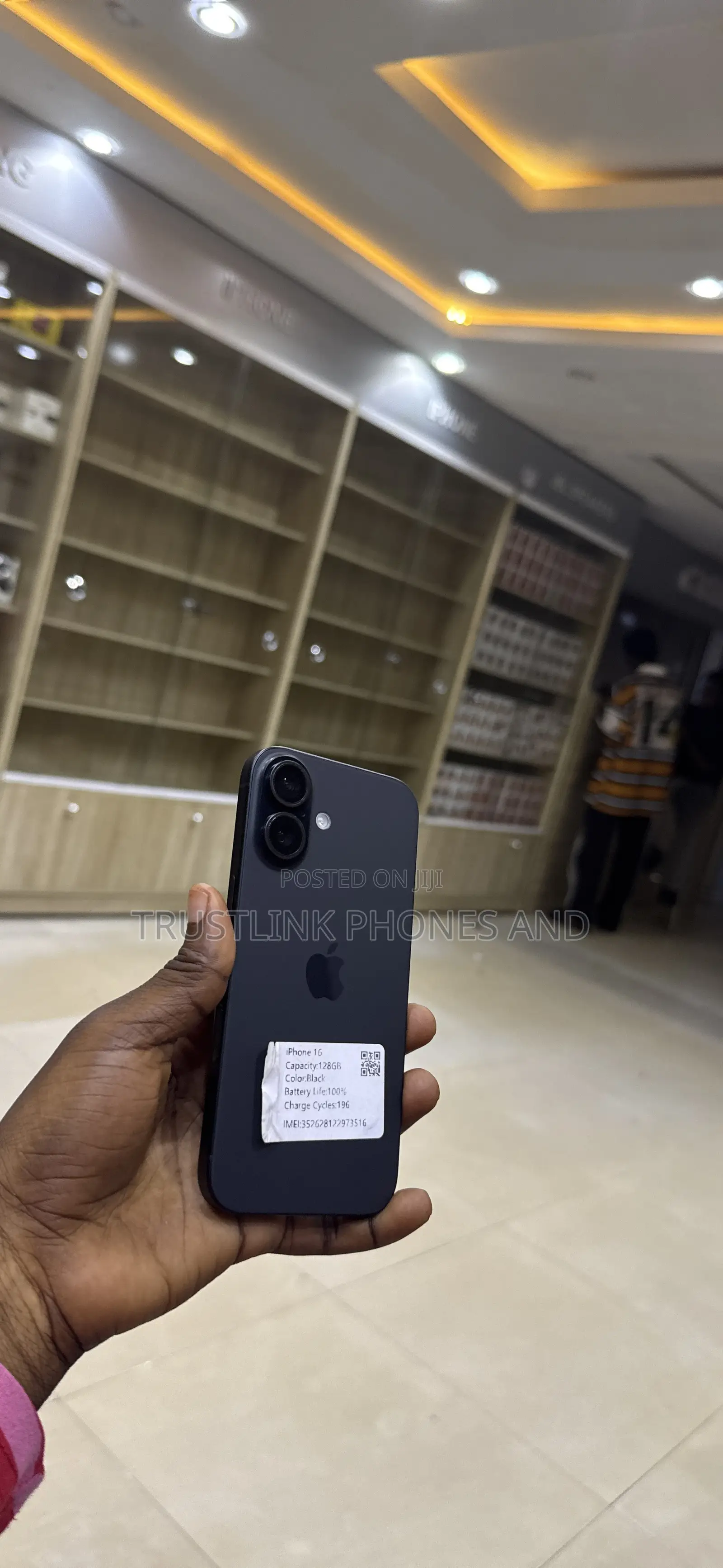 Apple iPhone 16 128 GB Black